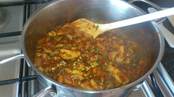 Zapekané rybie filety so šampiňónmi (fotorecept) - obrázok 3