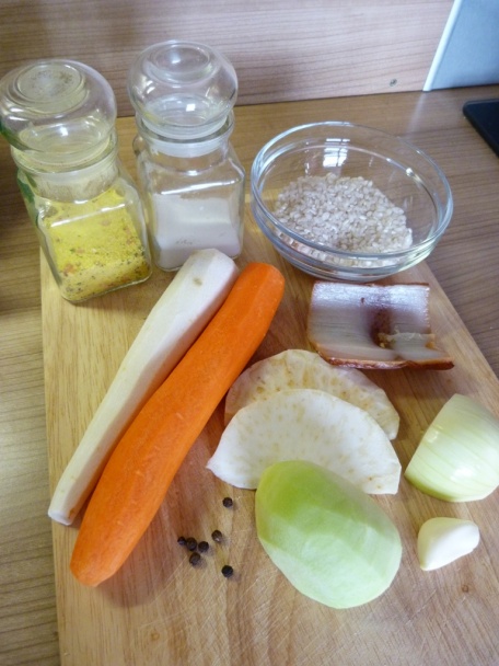 Krúpková polievka bez krúpkov (fotorecept) - obrázok 1