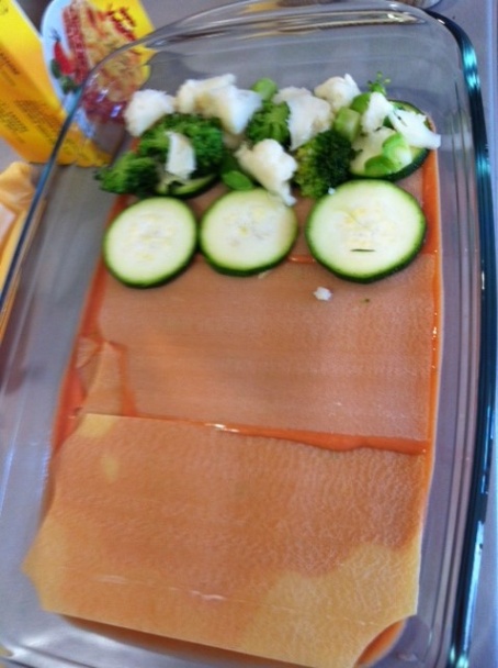 Lasagne zeleninové s gorgonzolou - obrázok 3