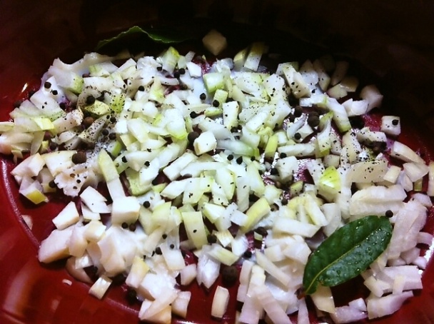 Pečený králik na cesnaku so špenátom (fotorecept) - obrázok 4