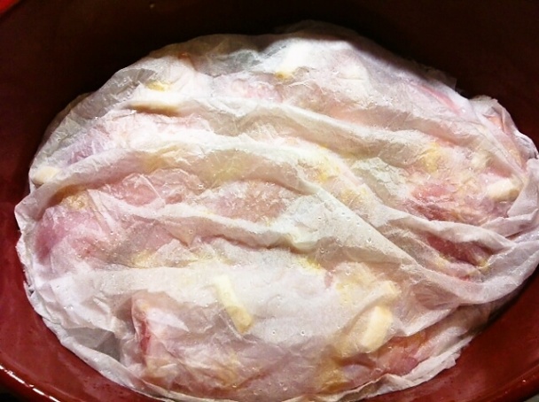 Pečený králik na cesnaku so špenátom (fotorecept) - obrázok 6