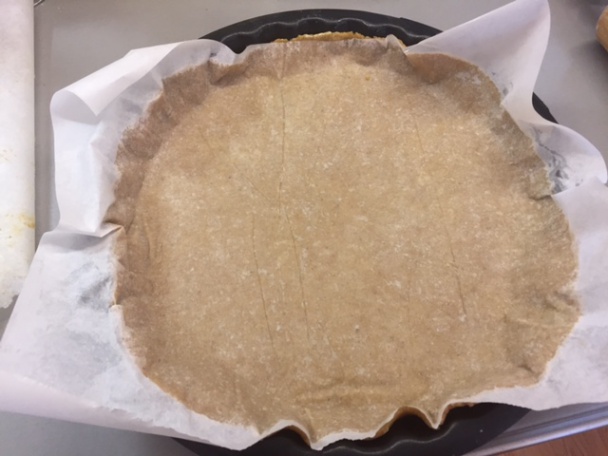 Jablčník s tvarohom a mandľovou posýpkou (fotorecept) - obrázok 6