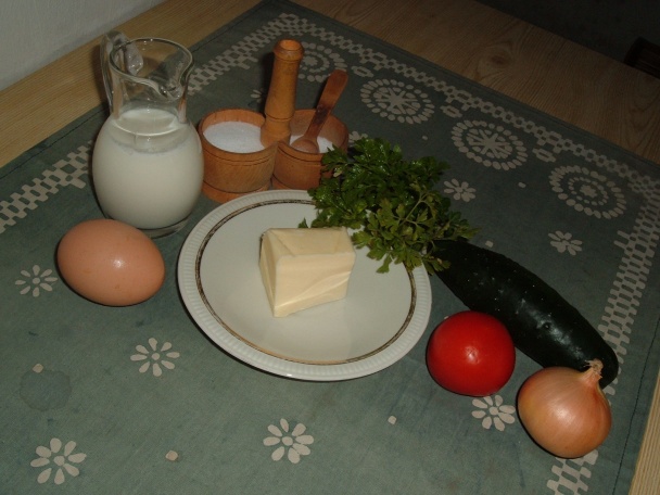 Dusená uhorka s vajcom DRÉZDN UHORKÁČ (fotorecept) - obrázok 1