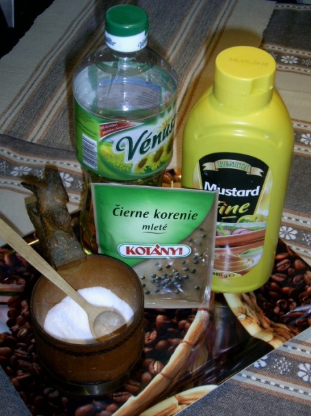 Pečená krkovička v horčicovej marináde (fotorecept) - obrázok 1