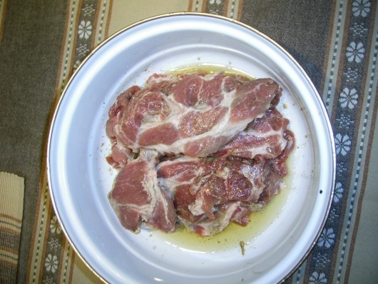 Pečená krkovička v horčicovej marináde (fotorecept) - obrázok 2