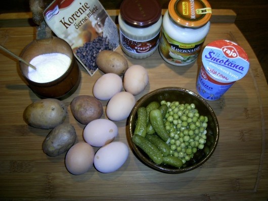 Vajíčkový šalát tetky Etky (fotorecept) - obrázok 1