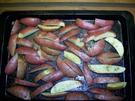 Bravčová panenka na zelenom korení so zelenou fazuľkou (fotorecept) - obrázok 4