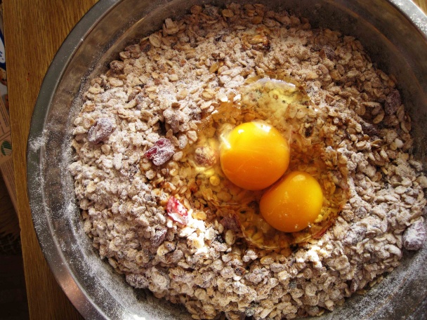 Ovsené cookies s brusnicami - obrázok 5