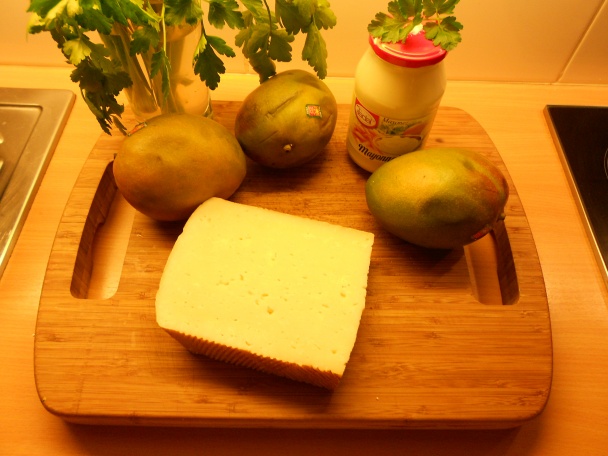 Mangový šalát - obrázok 1