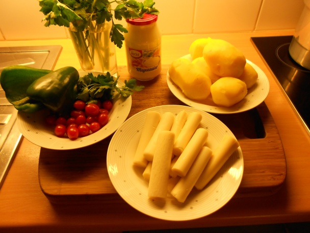Šalát z palmových srdiečok - palmitos - obrázok 1