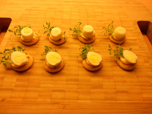 Prepeličie vajcia s kaviárom - obrázok 4