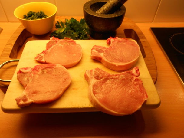 Bravčové karé plnené gorgonzolou a špenátom - obrázok 1