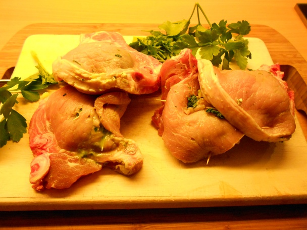 Bravčové karé plnené gorgonzolou a špenátom - obrázok 4