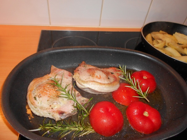 Bravčové karé plnené gorgonzolou a špenátom - obrázok 7