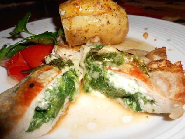 Bravčové karé plnené gorgonzolou a špenátom - obrázok 10