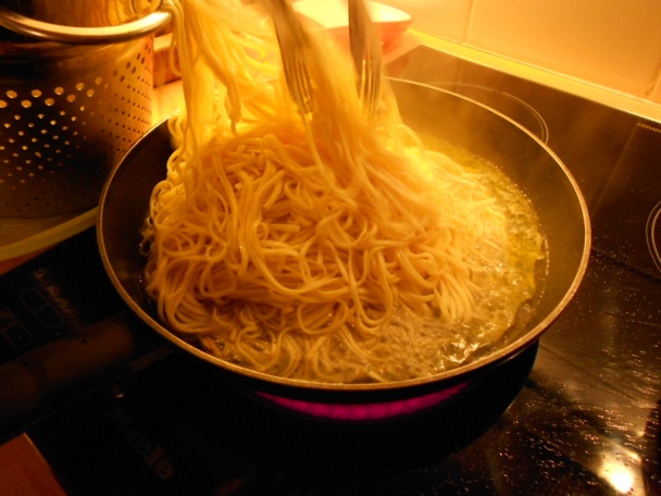 Spaghetti alle vongole veraci – Špagety s mušľami - obrázok 6