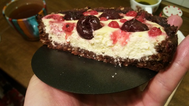 Kakaové tartaletky s tvarohovou náplňou a ovocím (fotorecept) - obrázok 5