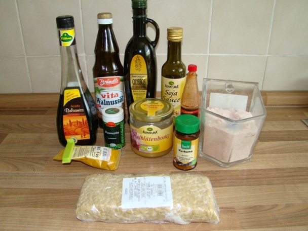 Marinovaný tempeh - obrázok 1