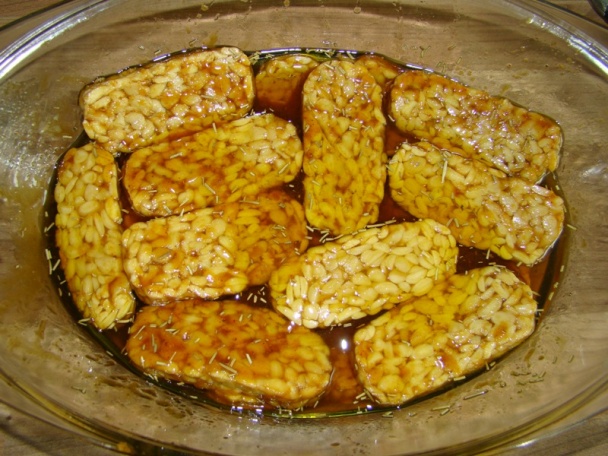 Marinovaný tempeh - obrázok 3