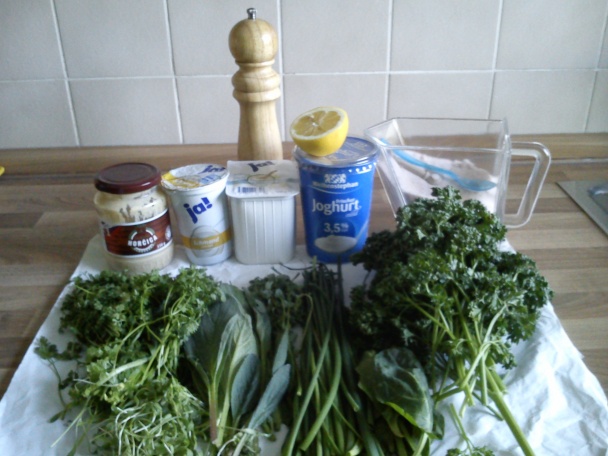 Frankfurtská zelená omáčka - obrázok 2