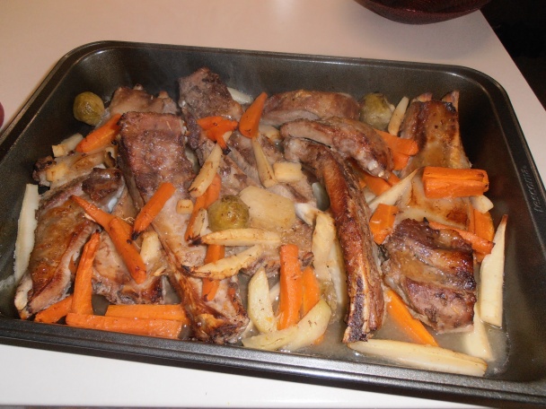 Bravčové rebierka s medovou marinádou - obrázok 6