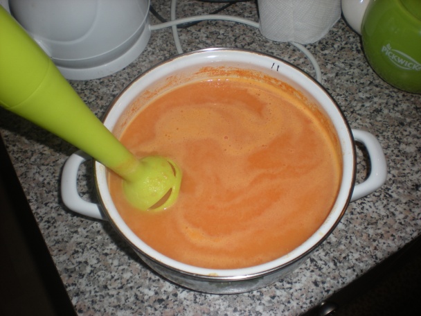 Paradajková polievka - talianska - z čerstvých paradajok - obrázok 5