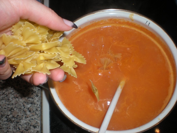 Paradajková polievka - talianska - z čerstvých paradajok - obrázok 6