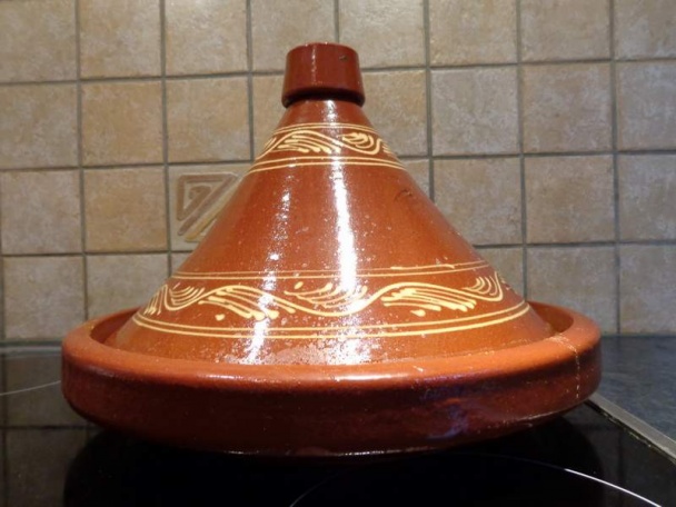 Tajine zo zimných druhov zeleniny a cíceru - obrázok 8