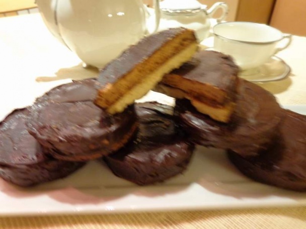 Alfajores - medové plásty alebo pocheraje v slovenčine zo začiatku 20. storočia (fotorecept) - obrázok 8