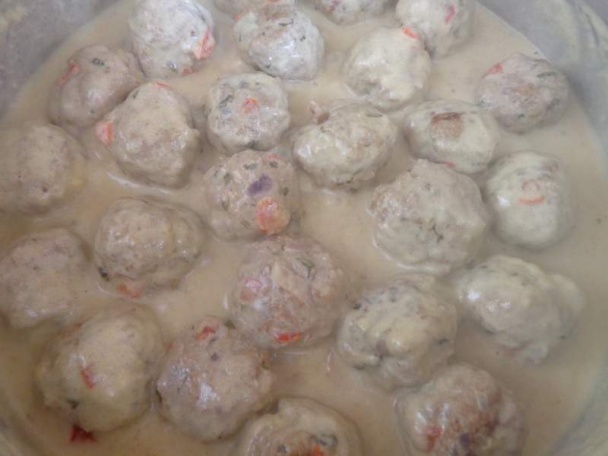 Mäsové guľky colombo v hodvábnej kokosovej omáčke (fotorecept)  - obrázok 8