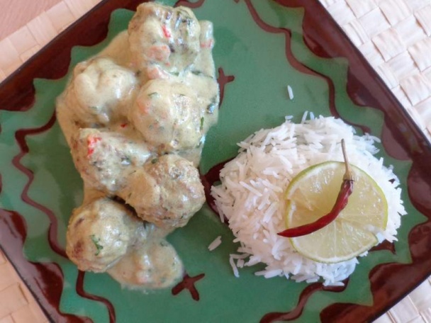 Mäsové guľky colombo v hodvábnej kokosovej omáčke (fotorecept)  - obrázok 9