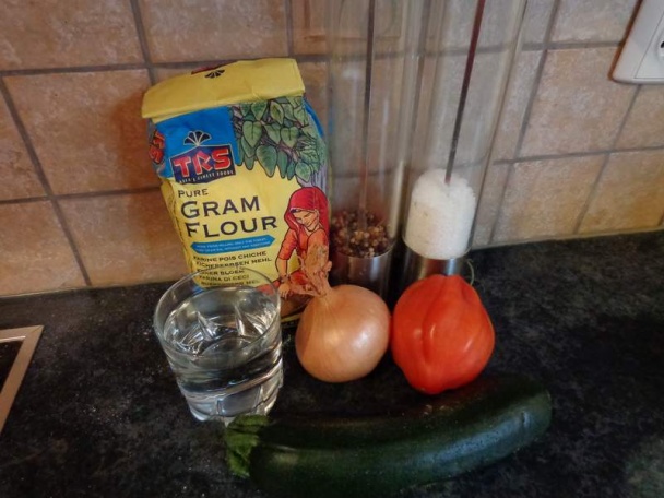 Socca niçoise s opraženou stredomorskou zeleninou - obrázok 1