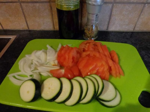 Socca niçoise s opraženou stredomorskou zeleninou - obrázok 4