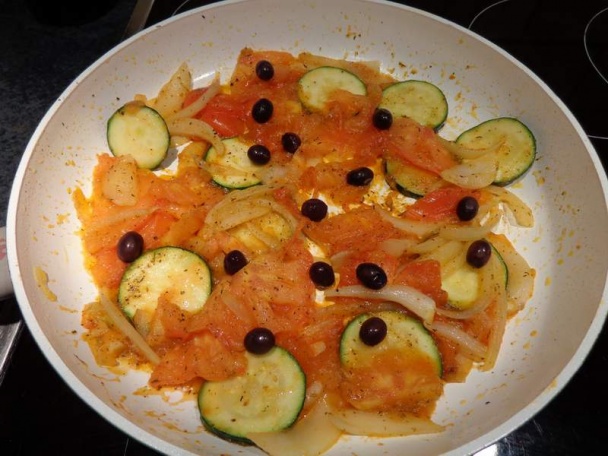 Socca niçoise s opraženou stredomorskou zeleninou - obrázok 7