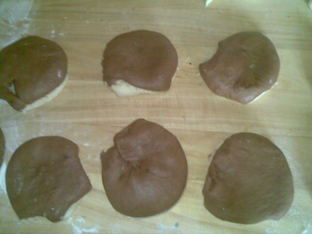 Kysnuté kakaové rožky (fotorecept) - obrázok 3