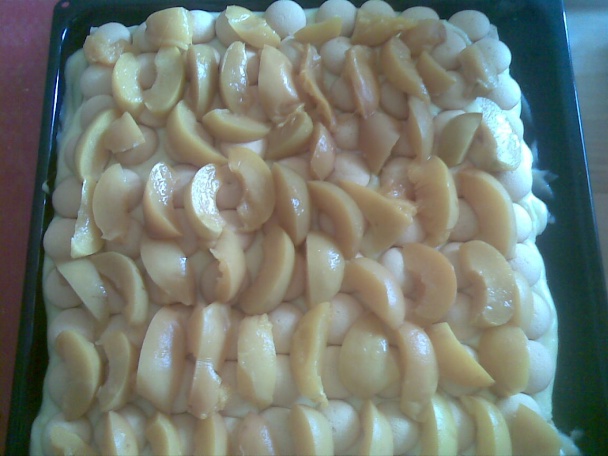 Nepečený broskyňový zákusok (fotorecept) - obrázok 4