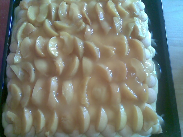 Nepečený broskyňový zákusok (fotorecept) - obrázok 5