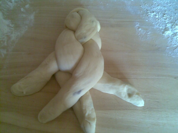 Jednoduchá hrnčeková vianočka (fotorecept) - obrázok 5