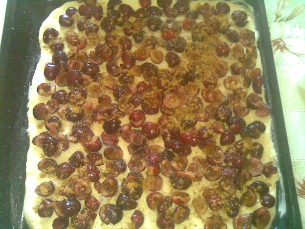 Kysnutý čerešňovo-tvarohový koláč (fotorecept) - obrázok 2