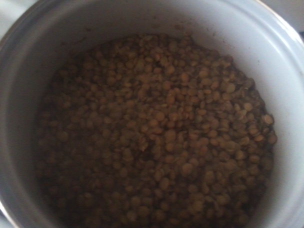 Šošovicová kaša (fotorecept) - obrázok 1