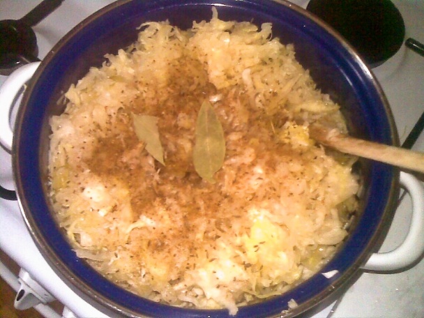 Parená kapusta s klobáskou (fotorecept ) - obrázok 3