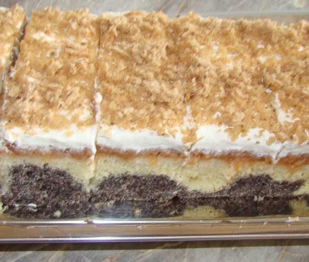 Obrátený jablkovo-makový koláč (fotorecept) - obrázok 10