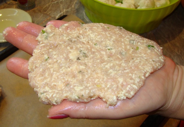 Karfiolové ružičky zapečené v mletom mäse (fotorecept) - obrázok 3