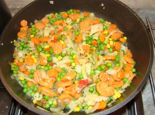 Kurča na zelenine s tymianom a anízom - obrázok 3