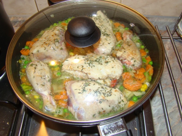 Kurča na zelenine s tymianom a anízom - obrázok 4