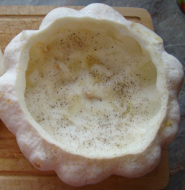 Patizón plnený kuracími pečienkami (fotorecept) - obrázok 2