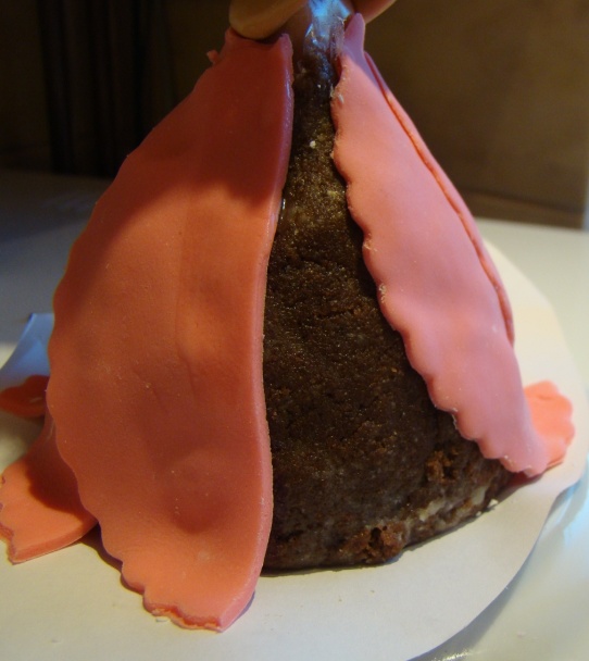 Čokoládovo-kokosová torta zámok (fotorecept) - obrázok 12