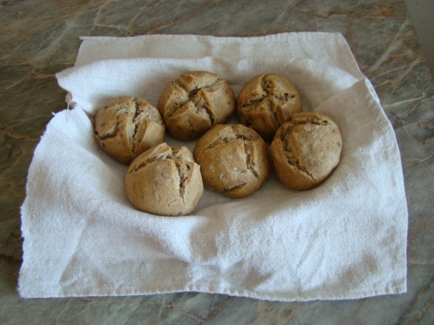 Kváskový chlebík zo 4 druhov múky (fotorecept) - obrázok 10