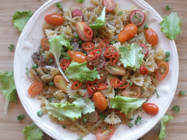 Farfalle so špargľou a hráškom - obrázok 5