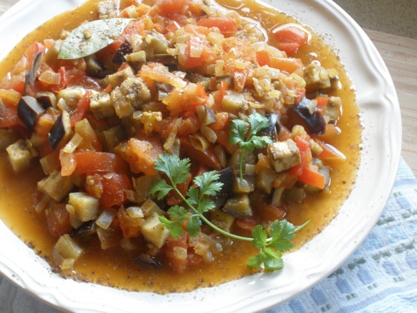 Baklažánové karí - obrázok 5